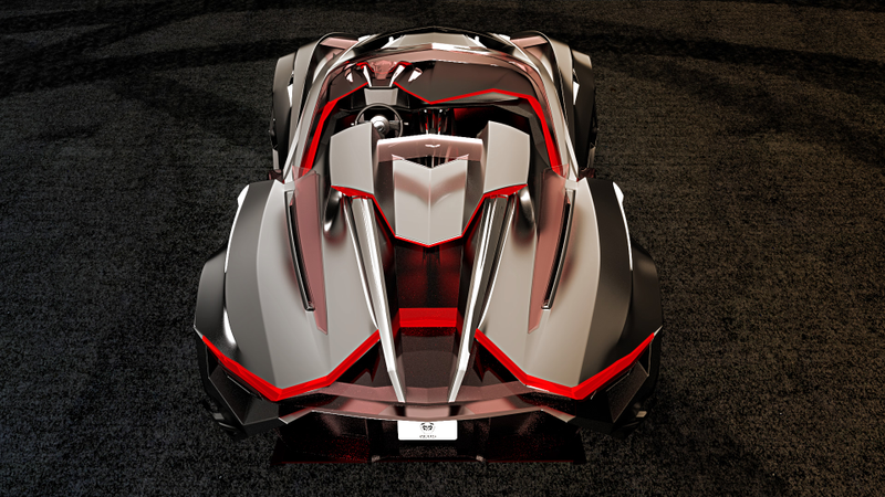 Illustration for article titled This awesome roadster should be the new Batmobile